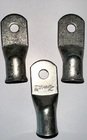 3 Pack 2AWG Tinned Copper Wire Connector Lug for 1/4 (M6) Bolt